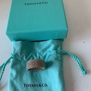 Tiffany & Co mesh ring